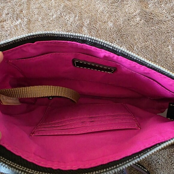 Dooney & Bourke Disney Parks Runaway Princess Crossbody Pouchette Bag Black NWOT - Picture 6 of 16